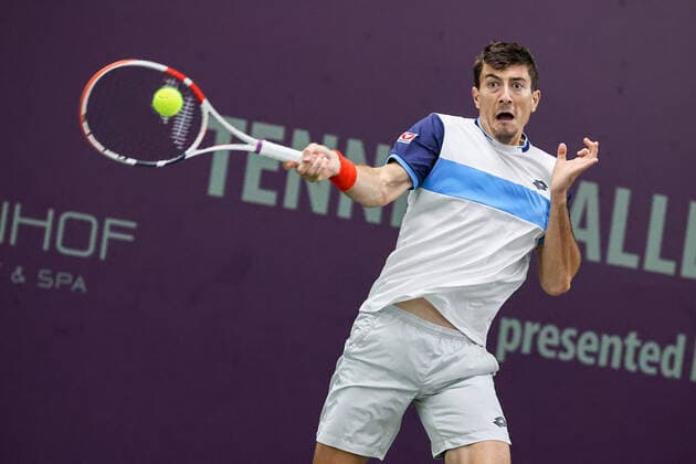In the picture Sebastian Ofner AUT TENNIS CHALLENGER HAMBURG presented by TANNENHOF, Hamburg, DTB Base Hamburg, 31 10 2020,