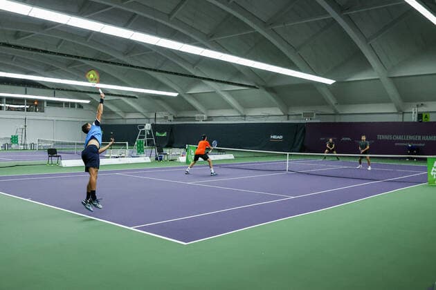 In the picture TENNIS CHALLENGER HAMBURG presented by TANNENHOF, Hamburg, DTB base Hamburg, 31 10 2020,