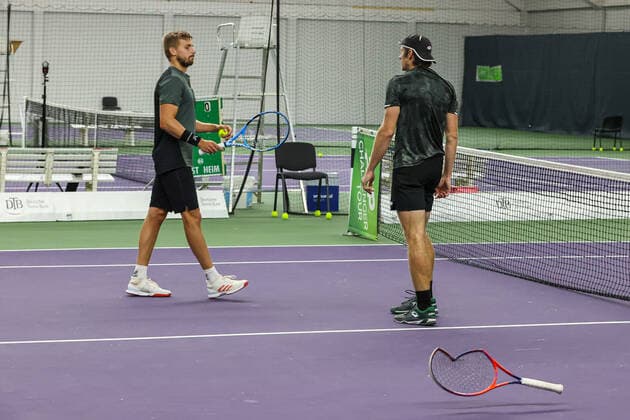 In the picture TENNIS CHALLENGER HAMBURG presented by TANNENHOF, Hamburg, DTB base Hamburg, 31 10 2020,