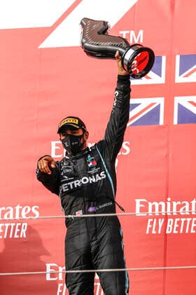 Motorsports FIA Formula One World Championship 2020, Grand Prix of Emilia Romagna, 44 Lewis Hamilton GBR, Mercedes AMG Petronas Formula One Team , Imola Italy