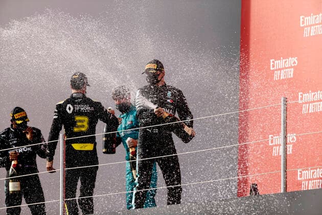 Motorsports FIA Formula One World Championship 2020, Grand Prix of Emilia Romagna, 77 Valtteri Bottas FIN, Mercedes AMG Petronas Formula One Team , Imola Italy