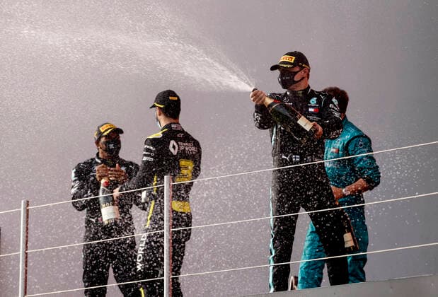 Motorsports FIA Formula One World Championship 2020, Grand Prix of Emilia Romagna, 77 Valtteri Bottas FIN, Mercedes AMG Petronas Formula One Team , Imola Italy