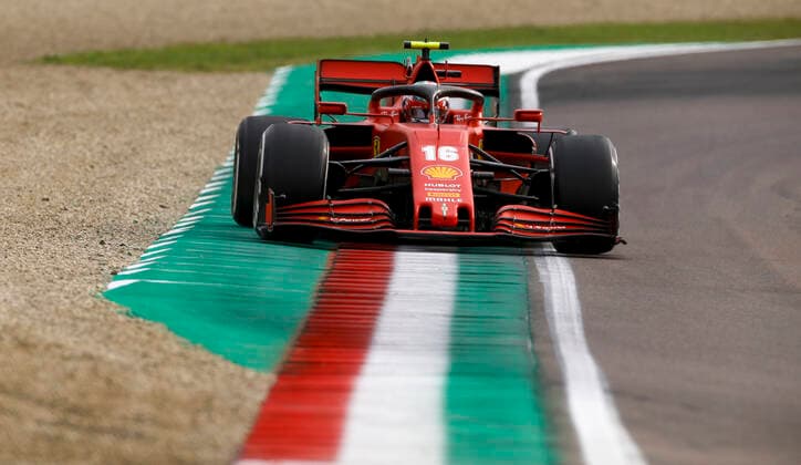 Motorsports FIA Formula One World Championship 2020, Grand Prix of Emilia Romagna, 16 Charles Leclerc MCO, Scuderia Ferrari Mission Winnow , Imola Italy