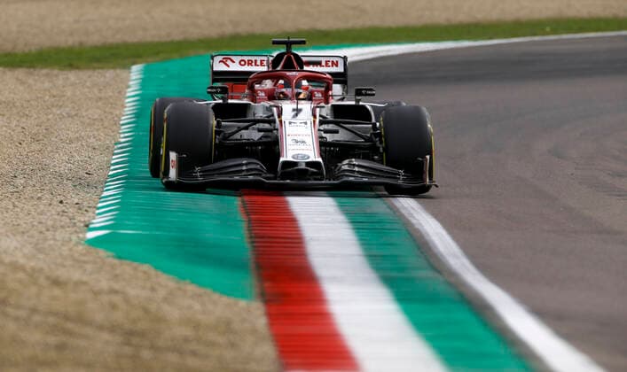 Motorsports FIA Formula One World Championship 2020, Grand Prix of Emilia Romagna, 7 Kimi Raikkonen FIN, Alfa Romeo Racing ORLEN , Imola Italy
