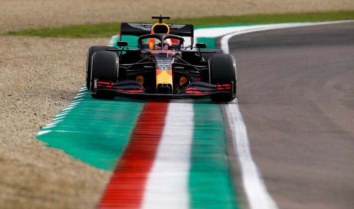 Motorsports FIA Formula One World Championship 2020, Grand Prix of Emilia Romagna, 33 Max Verstappen NLD, Aston Martin Red Bull Racing , Imola Italy