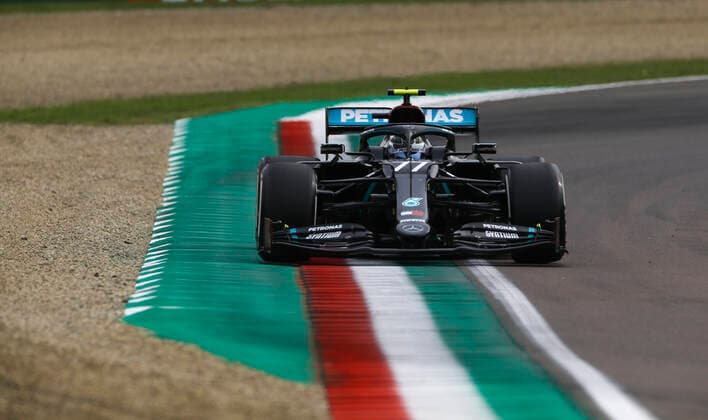 Motorsports FIA Formula One World Championship 2020, Grand Prix of Emilia Romagna, 77 Valtteri Bottas FIN, Mercedes AMG Petronas Formula One Team , Imola Italy