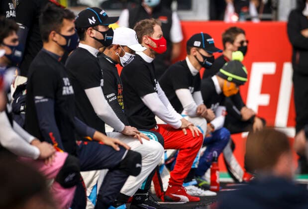 Motorsports FIA Formula One World Championship 2020, Grand Prix of Emilia Romagna, 44 Lewis Hamilton GBR, Mercedes AMG Petronas Formula One Team , Imola Italy