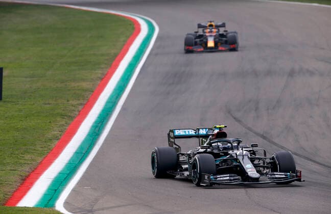 Motorsports FIA Formula One World Championship 2020, Grand Prix of Emilia Romagna, 77 Valtteri Bottas FIN, Mercedes AMG Petronas Formula One Team , Imola Italy