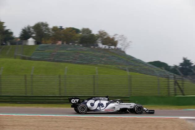 Motorsports FIA Formula One World Championship 2020, Grand Prix of Emilia Romagna, 26 Daniil Kvyat RUS, Scuderia AlphaTauri Honda , Imola Italy