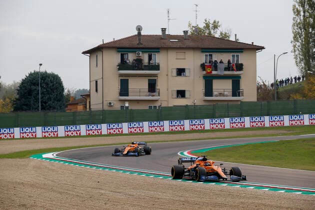 Motorsports FIA Formula One World Championship 2020, Grand Prix of Emilia Romagna, 55 Carlos Sainz ESP, McLaren F1 Team , Imola Italy