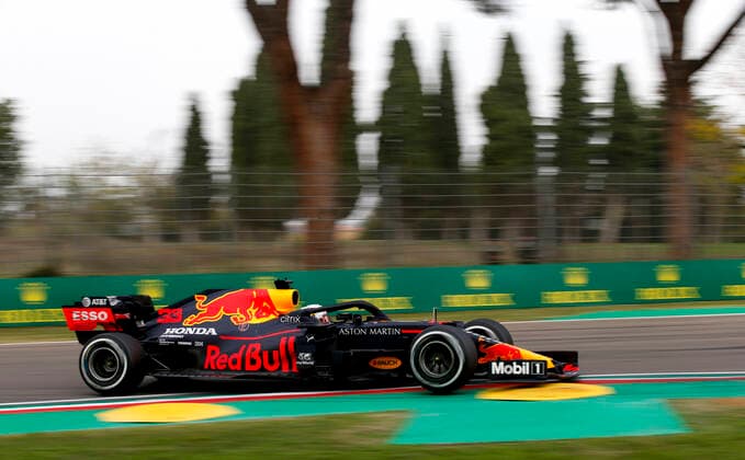 Motorsports FIA Formula One World Championship 2020, Grand Prix of Emilia Romagna, 33 Max Verstappen NLD, Aston Martin Red Bull Racing, Imola Italy