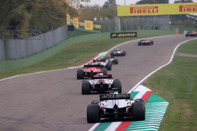 Motorsports FIA Formula One World Championship 2020, Grand Prix of Emilia Romagna, 8 Romain Grosjean FRA, Haas F1 Team , Imola Italy