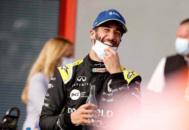 Motorsports FIA Formula One World Championship 2020, Grand Prix of Emilia Romagna, 3 Daniel Ricciardo AUS, Renault DP World F1 Team , Imola Italy