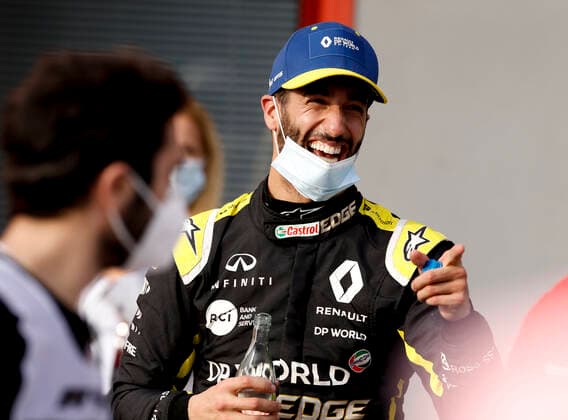 Motorsports FIA Formula One World Championship 2020, Grand Prix of Emilia Romagna, 3 Daniel Ricciardo AUS, Renault DP World F1 Team , Imola Italy