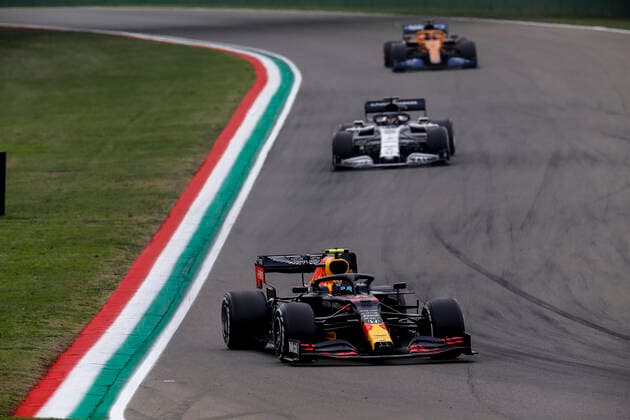 Motorsports FIA Formula One World Championship 2020, Grand Prix of Emilia Romagna, 23 Alexander Albon THA, Aston Martin Red Bull Racing , Imola Italy