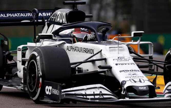 Motorsports FIA Formula One World Championship 2020, Grand Prix of Emilia Romagna, 26 Daniil Kvyat RUS, Scuderia AlphaTauri Honda , Imola Italy