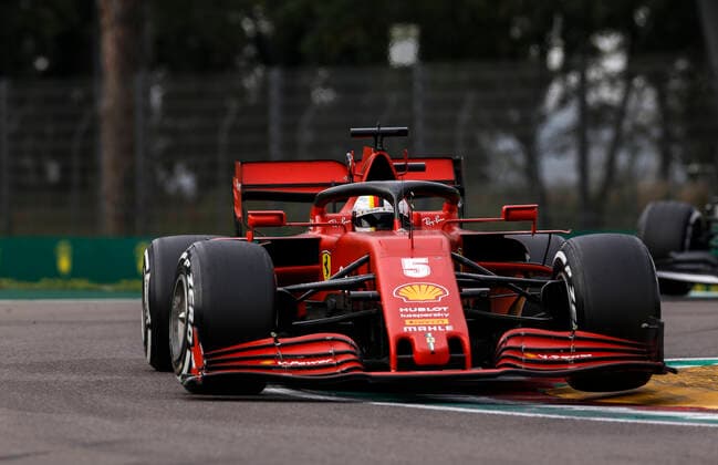 Motorsports FIA Formula One World Championship 2020, Grand Prix of Emilia Romagna, 5 Sebastian Vettel GER, Scuderia Ferrari Mission Winnow , Imola Italy