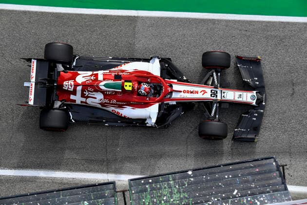 Motorsports FIA Formula One World Championship 2020, Grand Prix of Emilia Romagna, 99 Antonio Giovinazzi ITA, Alfa Romeo Racing ORLEN , Imola Italy
