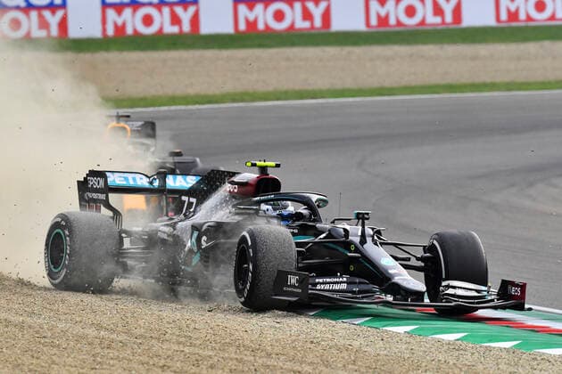 Motorsports FIA Formula One World Championship 2020, Grand Prix of Emilia Romagna, 77 Valtteri Bottas FIN, Mercedes AMG Petronas Formula One Team , Imola Italy
