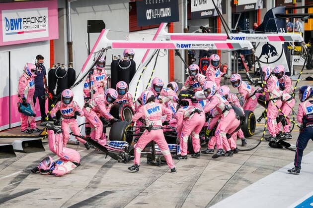 Motorsports FIA Formula One World Championship 2020, Grand Prix of Emilia Romagna, 18 Lance Stroll CAN, BWT Racing Point F1 Team , Imola Italy