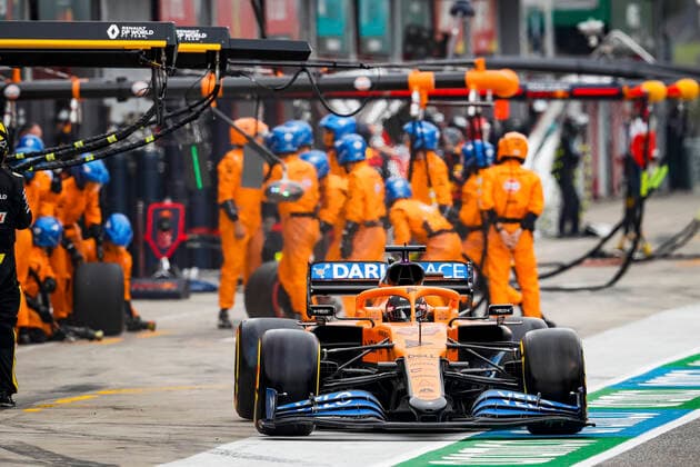 Motorsports FIA Formula One World Championship 2020, Grand Prix of Emilia Romagna, 55 Carlos Sainz ESP, McLaren F1 Team , Imola Italy