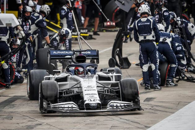 Motorsports FIA Formula One World Championship 2020, Grand Prix of Emilia Romagna, 26 Daniil Kvyat RUS, Scuderia AlphaTauri Honda , Imola Italy