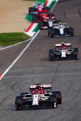Motorsports FIA Formula One World Championship 2020, Grand Prix of Emilia Romagna, 7 Kimi Raikkonen FIN, Alfa Romeo Racing ORLEN , Imola Italy