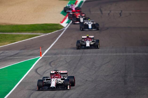 Motorsports FIA Formula One World Championship 2020, Grand Prix of Emilia Romagna, 7 Kimi Raikkonen FIN, Alfa Romeo Racing ORLEN , Imola Italy