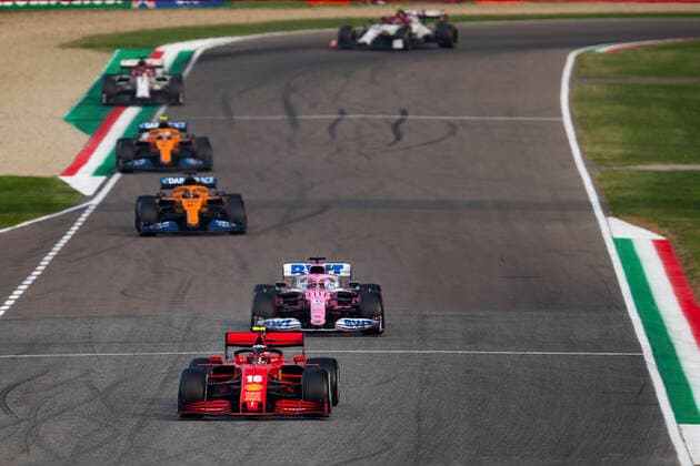 Motorsports FIA Formula One World Championship 2020, Grand Prix of Emilia Romagna, 16 Charles Leclerc MCO, Scuderia Ferrari Mission Winnow , Imola Italy
