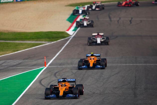 Motorsports FIA Formula One World Championship 2020, Grand Prix of Emilia Romagna, 55 Carlos Sainz ESP, McLaren F1 Team , Imola Italy