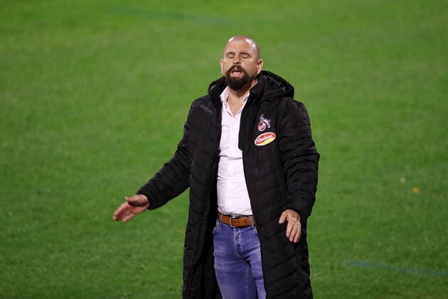 Sport 1 FC Köln vs. Bayer Leverkusen Football Women DFB Cup, 2 Round Coach Sascha Glass 1 FC Köln 01 11 2020 firo Sportphoto