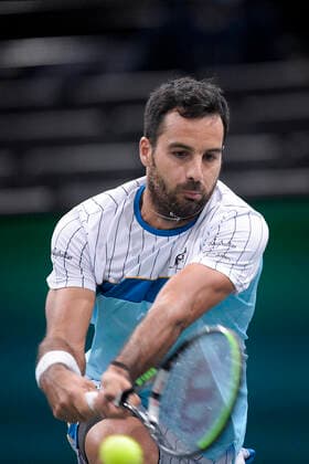 Salvatore Caruso (ita) TENNIS : Rolex Paris Masters - 02 11 2020 JBAutissier Panoramic 