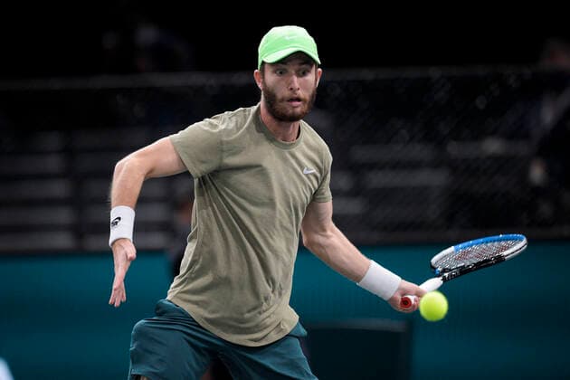 Corentin Moutet (Fra) TENNIS : Rolex Paris Masters - 02 11 2020 JBAutissier Panoramic 