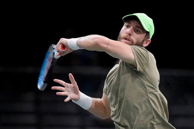 Corentin Moutet (Fra) TENNIS : Rolex Paris Masters - 02 11 2020 JBAutissier Panoramic 