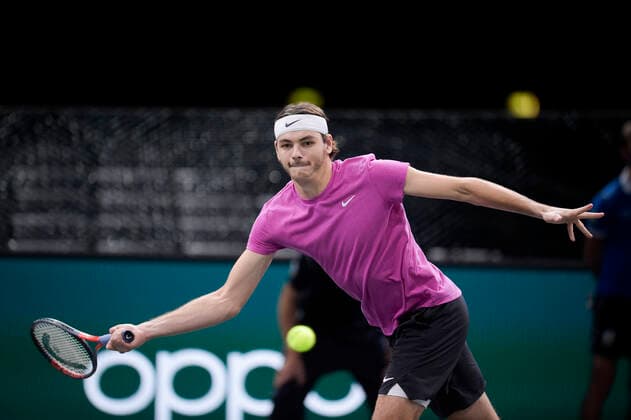 Taylor Fritz (usa) TENNIS : Rolex Paris Masters - 03 11 2020 JBAutissier Panoramic 