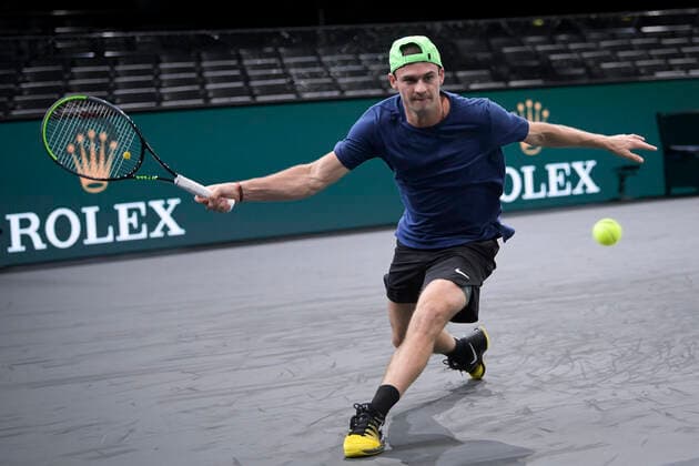 Tommy Paul (usa) TENNIS : Rolex Paris Masters - 03 11 2020 JBAutissier Panoramic 