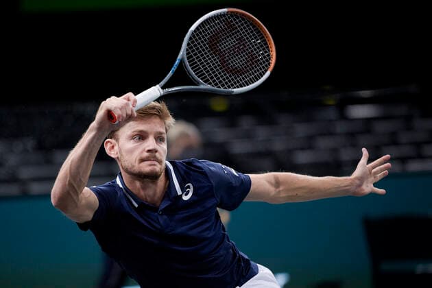 David Goffin (Bel) TENNIS : Rolex Paris Masters - 03 11 2020 JBAutissier Panoramic 