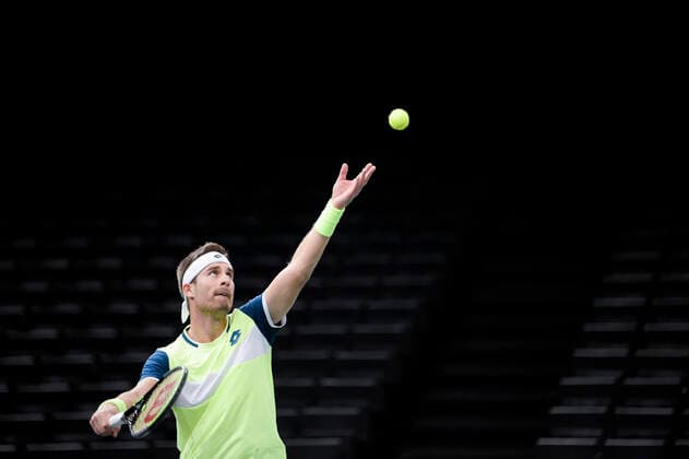 Norbert Gombos (svk) TENNIS : Rolex Paris Masters - 03 11 2020 JBAutissier Panoramic 