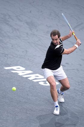 Richard Gasquet (Fra) TENNIS : Rolex Paris Masters - 04 11 2020 JBAutissier Panoramic 