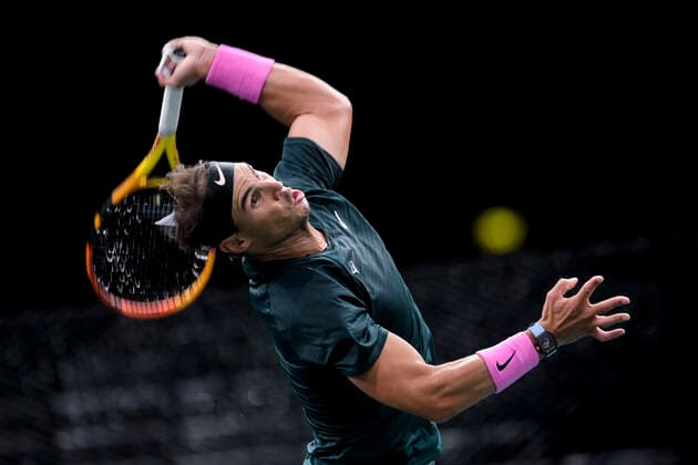 Rafael Nadal (Esp) TENNIS : Rolex Paris Masters - 04 11 2020 JBAutissier Panoramic 