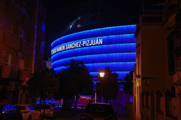 November 5, 2020, Sevilla, Spain: Estadio Sanchez Pizjuan after the UEFA Champions League match between Sevilla FC and FC Krasnodar in Sevilla, Spain. Sevilla Spain - ZUMAd159 20201105_zia_d159_001 Copyright: xJosexLuisxContrerasx