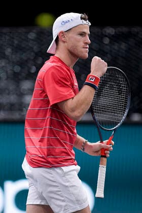 Diego Schwartzman (arg) TENNIS : Rolex Paris Masters - 05 11 2020 JBAutissier Panoramic 