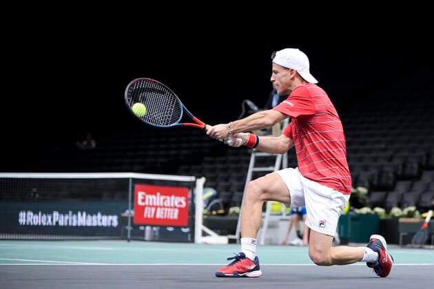Diego Schwartzman (arg) TENNIS : Rolex Paris Masters - 05 11 2020 JBAutissier Panoramic 