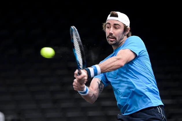 Jordan Thompson (Aus) TENNIS : Rolex Paris Masters - 05 11 2020 JBAutissier Panoramic 