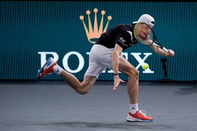 Ugo Humbert (Fra) TENNIS : Rolex Paris Masters - 06 11 2020 JBAutissier Panoramic 