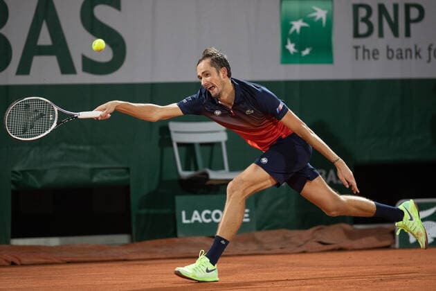 Daniil Medvedev Tennis French Open 2020 Grand Slam Roland Garros Paris France 29 September 2020 Copyright: xJuergenxHasenkopfx