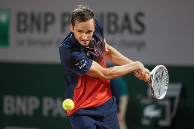 Daniil Medvedev Tennis French Open 2020 Grand Slam Roland Garros Paris France 29 September 2020 Copyright: xJuergenxHasenkopfx