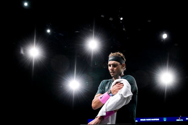 Rafael Nadal (Esp) TENNIS : Rolex Paris Masters - 06 11 2020 JBAutissier Panoramic 
