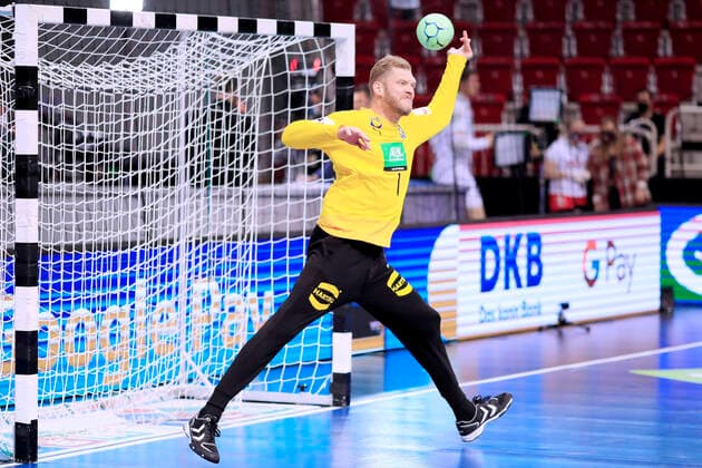 BITTER Johannes Goalkeeper Team Germany EHF Handball European Championship Qualification Game Germany Bosnia Herzegovina on 05 November 2020 in Düsseldorf