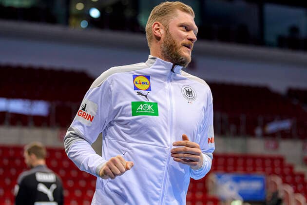 Düsseldorf, Germany 05 November 2020 Men EHF EM 2022 Qualification, Group 2, Germany vs. Bosnia Herzegovina Johannes Bitter Germany TVB Stuttgart Düsseldorf ISS Dome Nordrhein Westfalen Germany